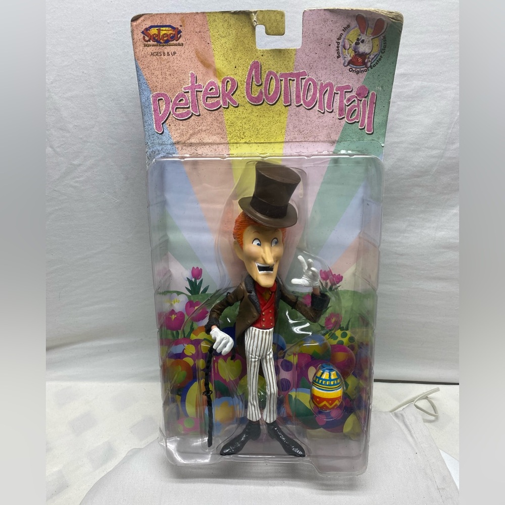 NIB - 2001 Diamond Select Peter Cottontail Seymour Sassafras 9 1/2" Figure